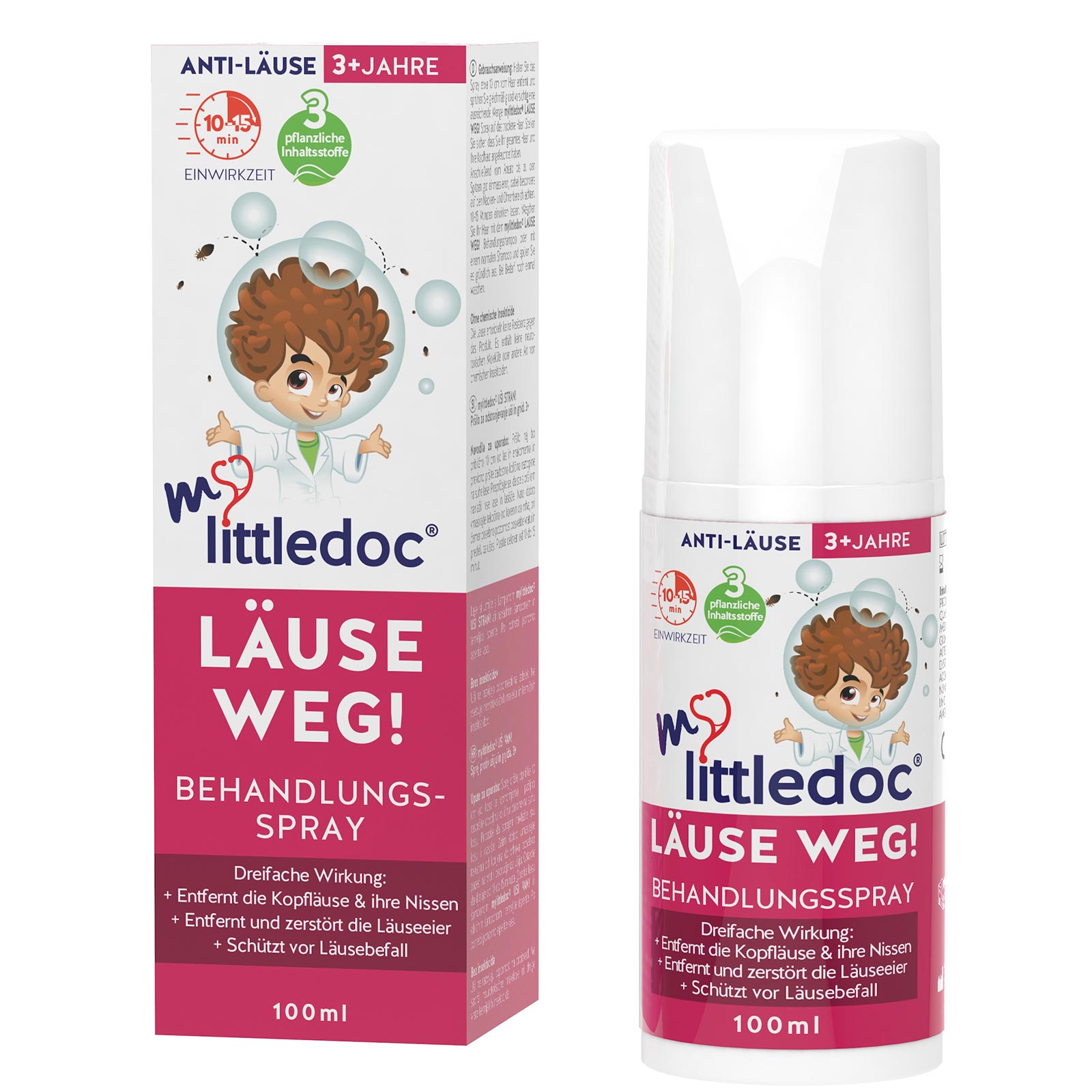 mylittle doc Läuse Weg! Spray